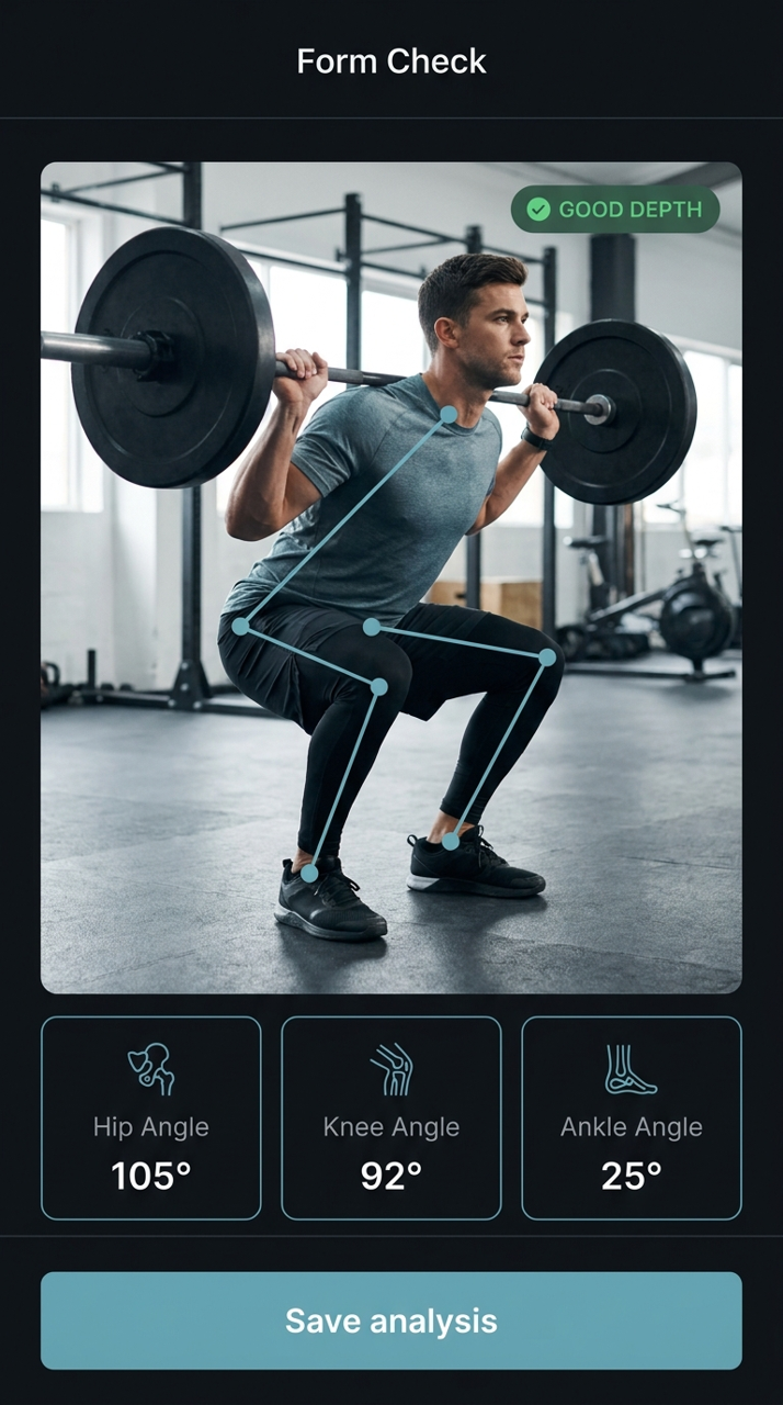 Film the set. Fix the form., Ascend app screen