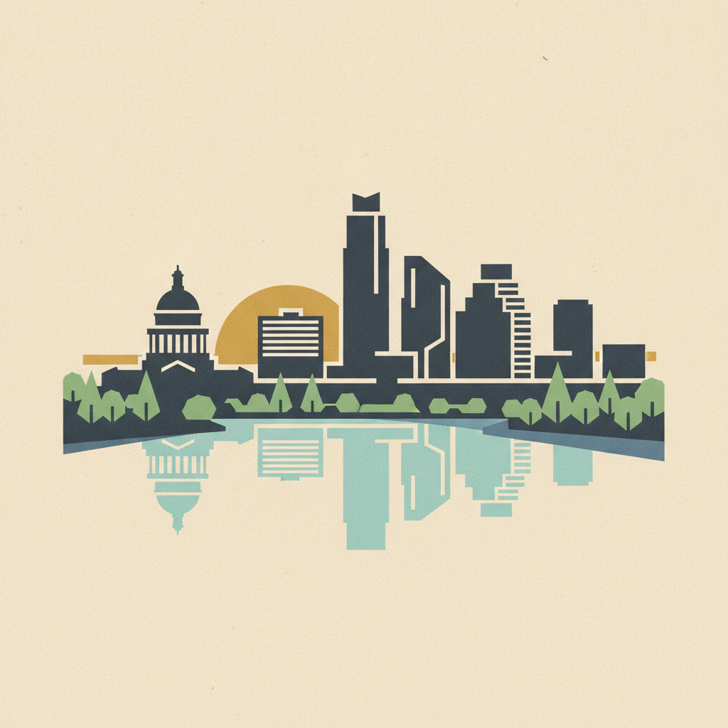 Austin — Ascend brand illustration