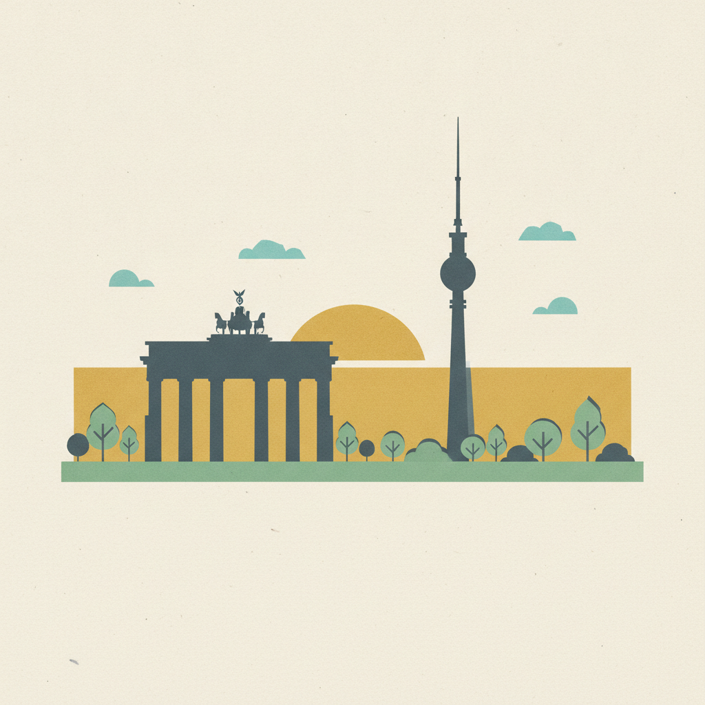Berlin — Ascend brand illustration