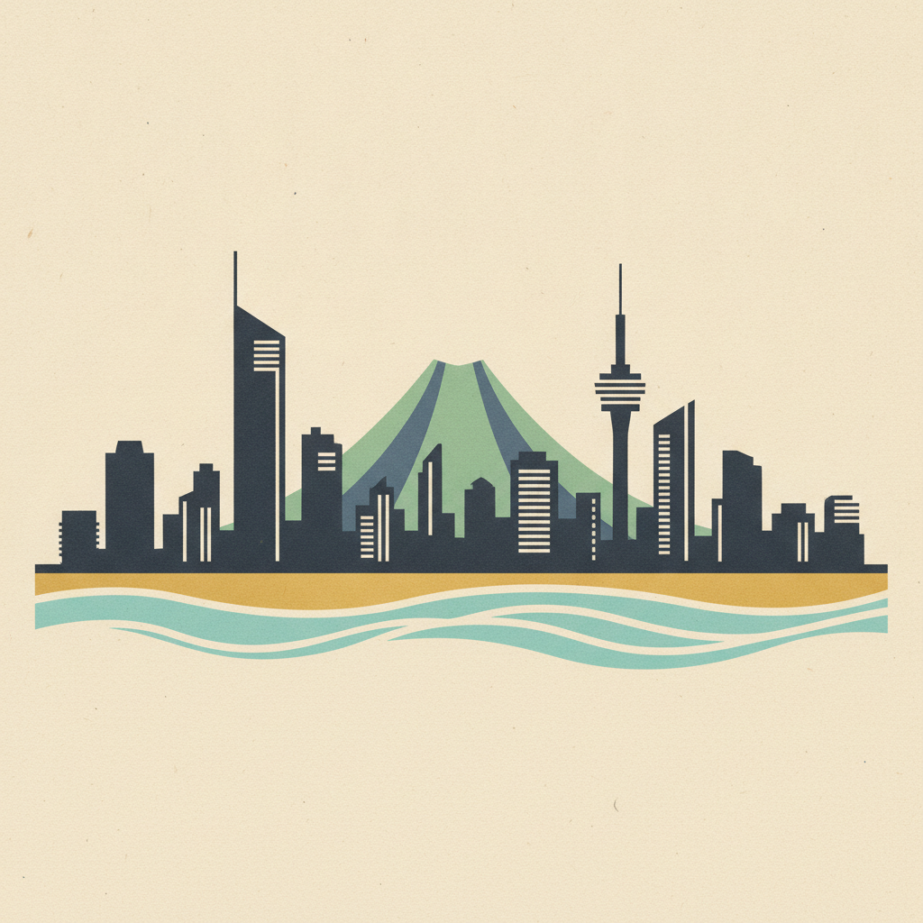 Gold Coast — Ascend brand illustration