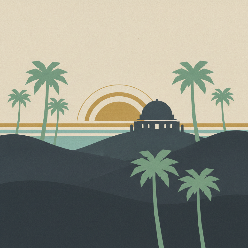 Los Angeles — Ascend brand illustration