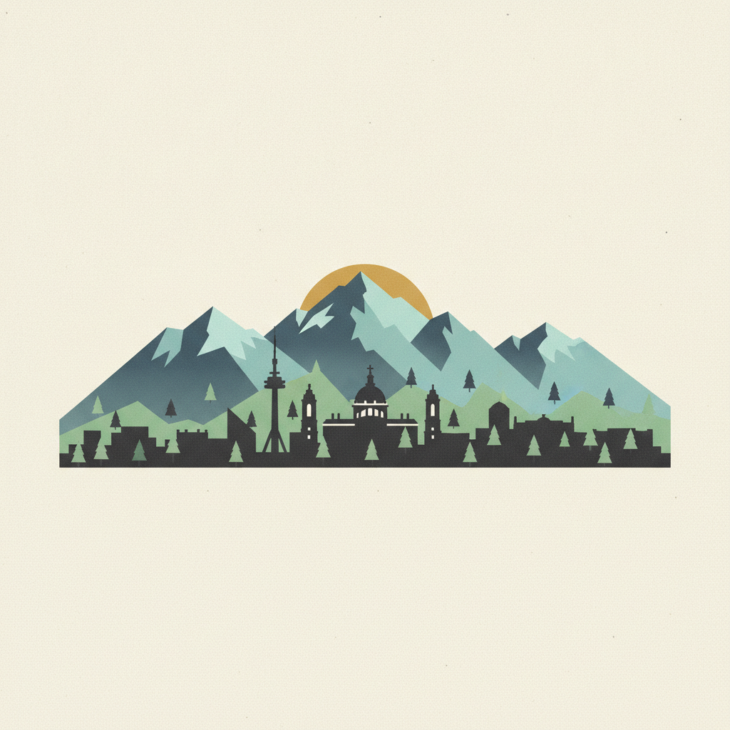 Madrid — Ascend brand illustration