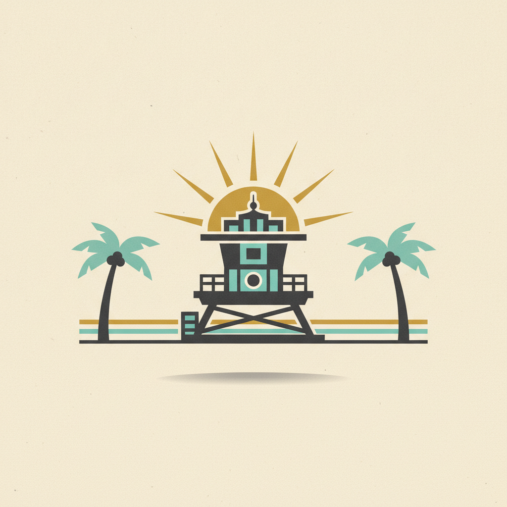 Miami — Ascend brand illustration