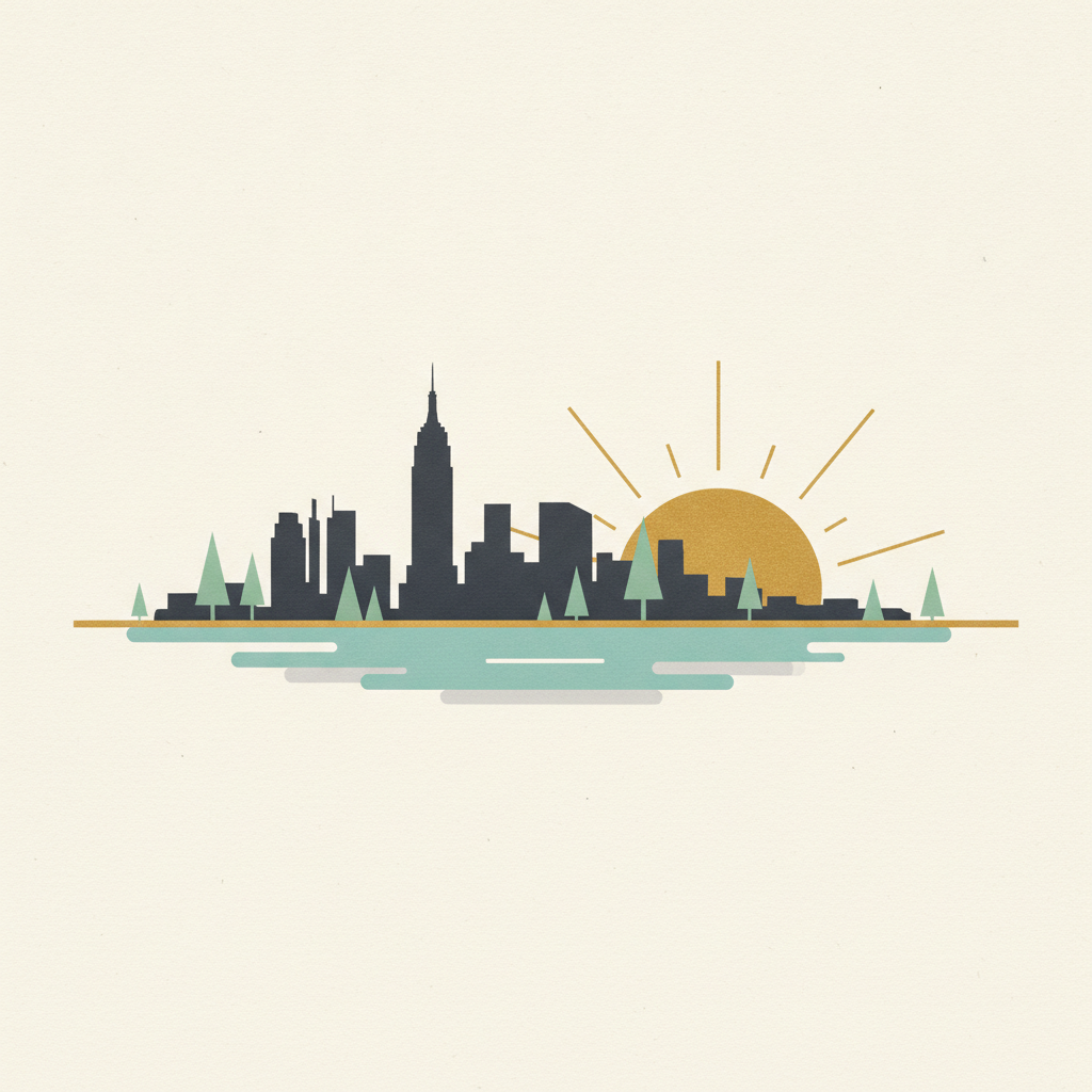 New York — Ascend brand illustration