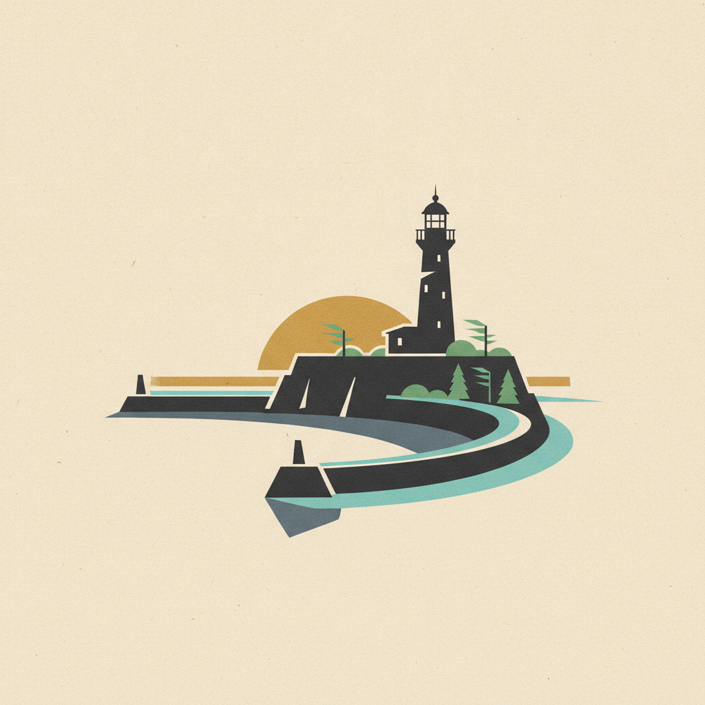 Newcastle — Ascend brand illustration