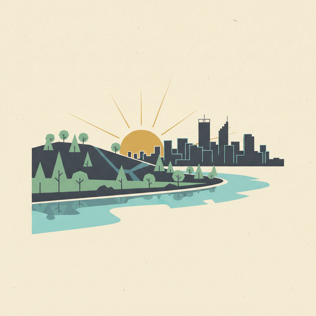 Perth — Ascend brand illustration