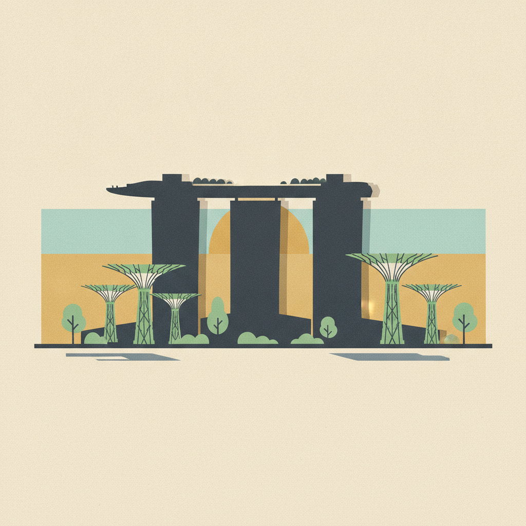 Singapore — Ascend brand illustration