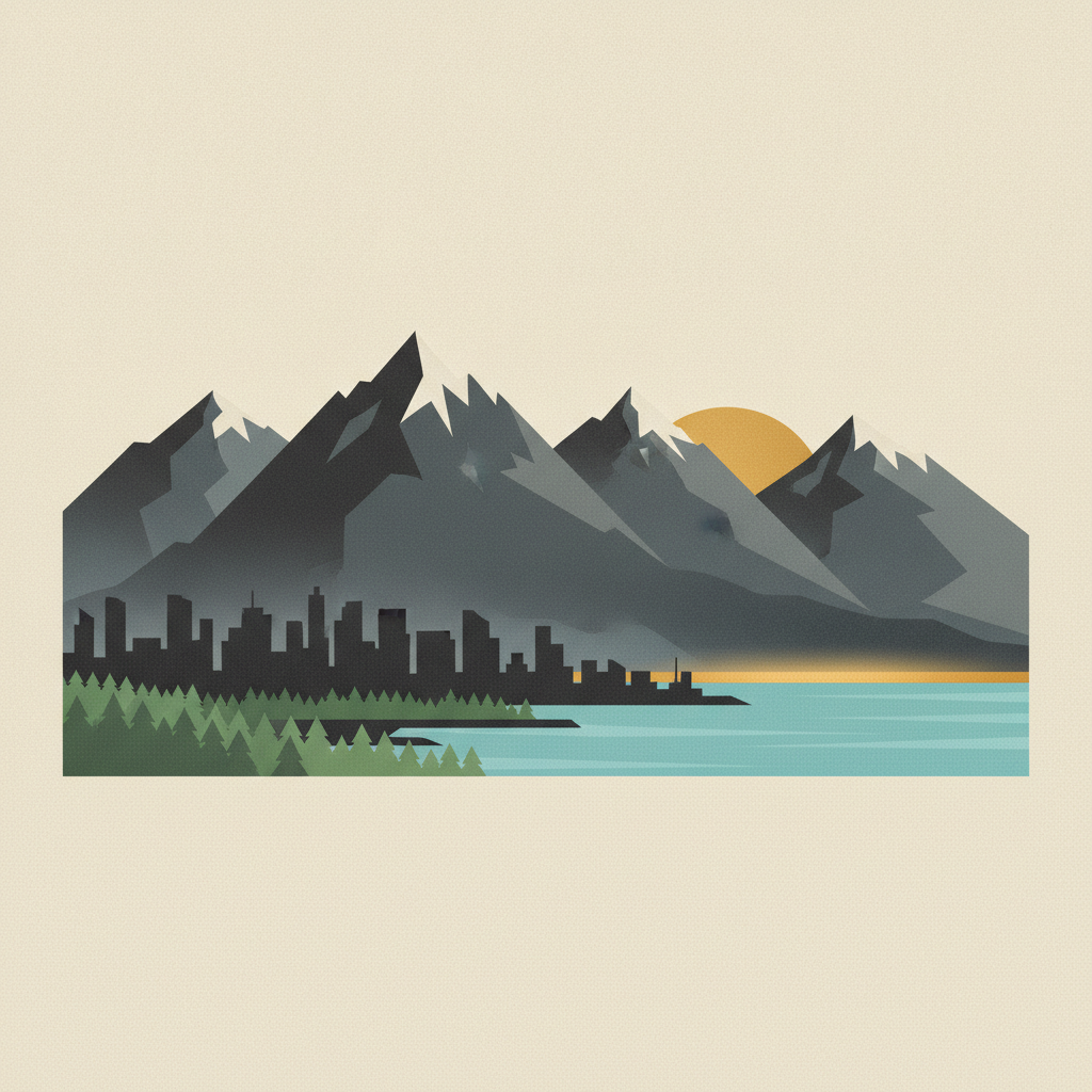 Vancouver — Ascend brand illustration