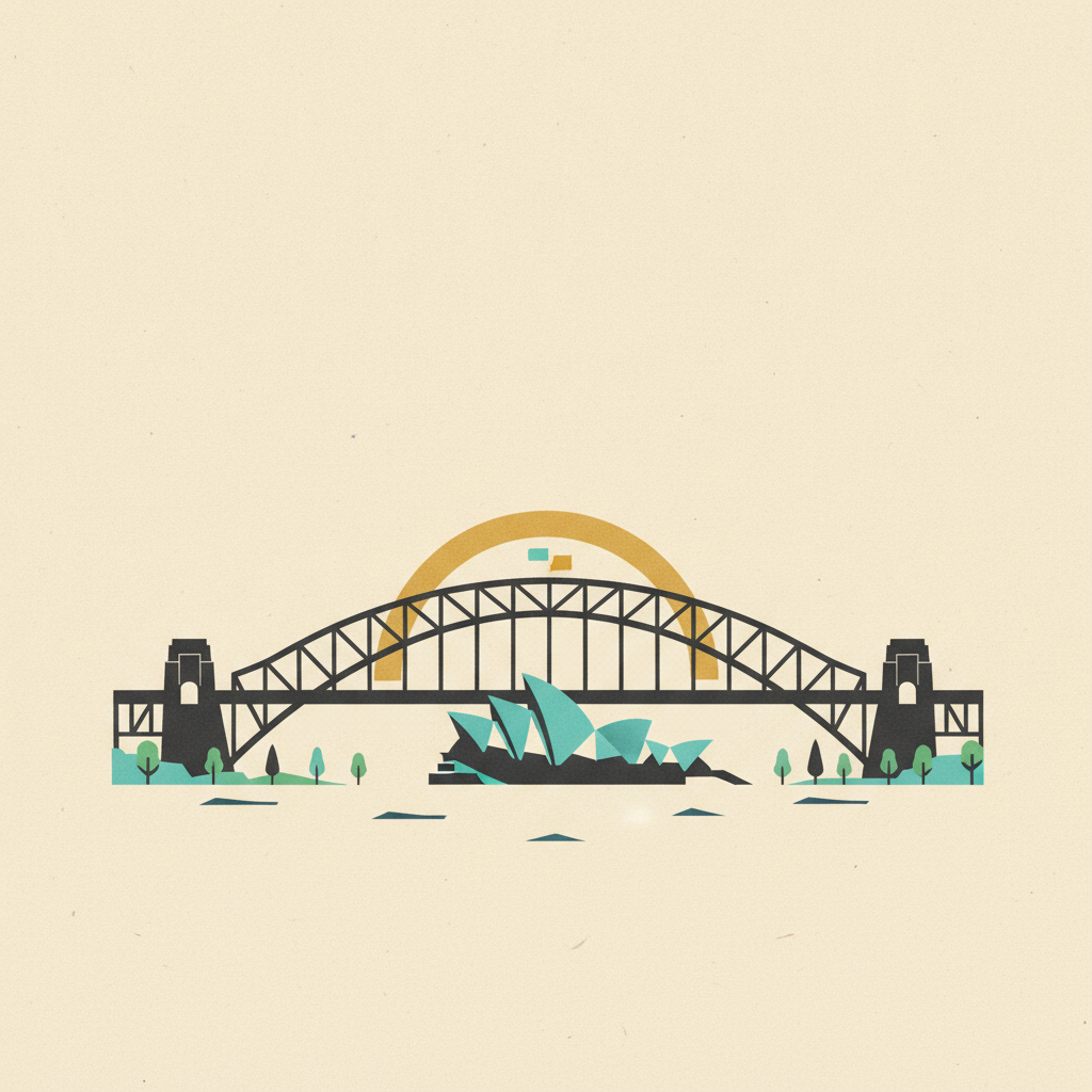 Sydney — Ascend brand illustration