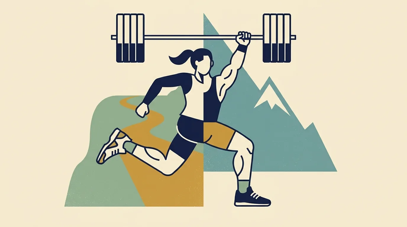 Lift heavy. Run far. Recover smart.